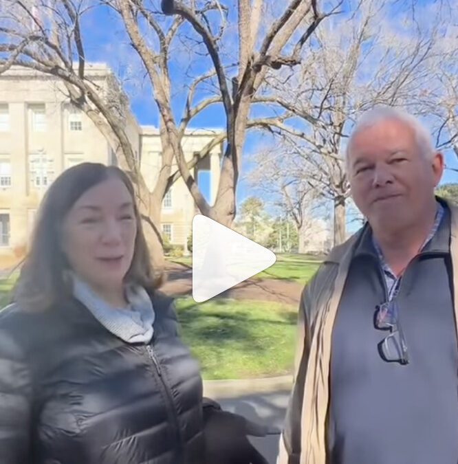 VIDEO: Justice Allison Riggs’ parents on being among the 60,000 voters Jefferson Griffin is challenging